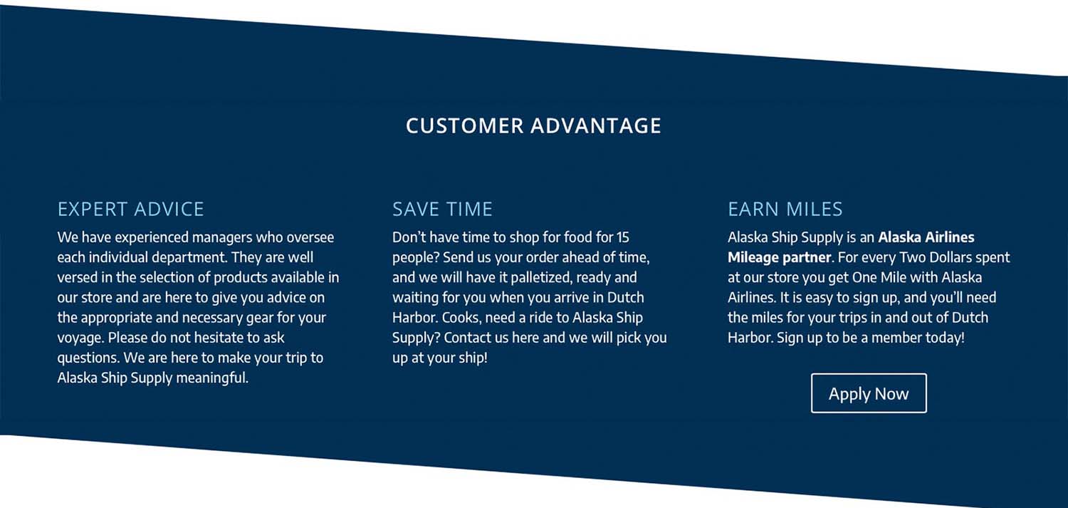 STUDIO FIVE PROJECTS: Alaska Ship Supply