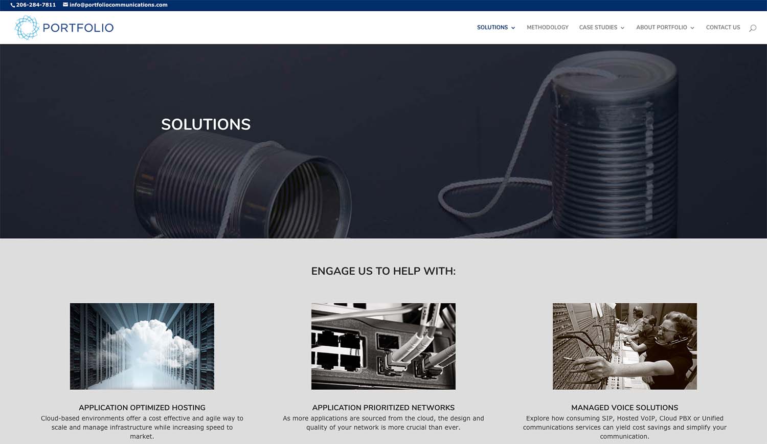 STUDIO FIVE PROJECTS: Portfolio Communications